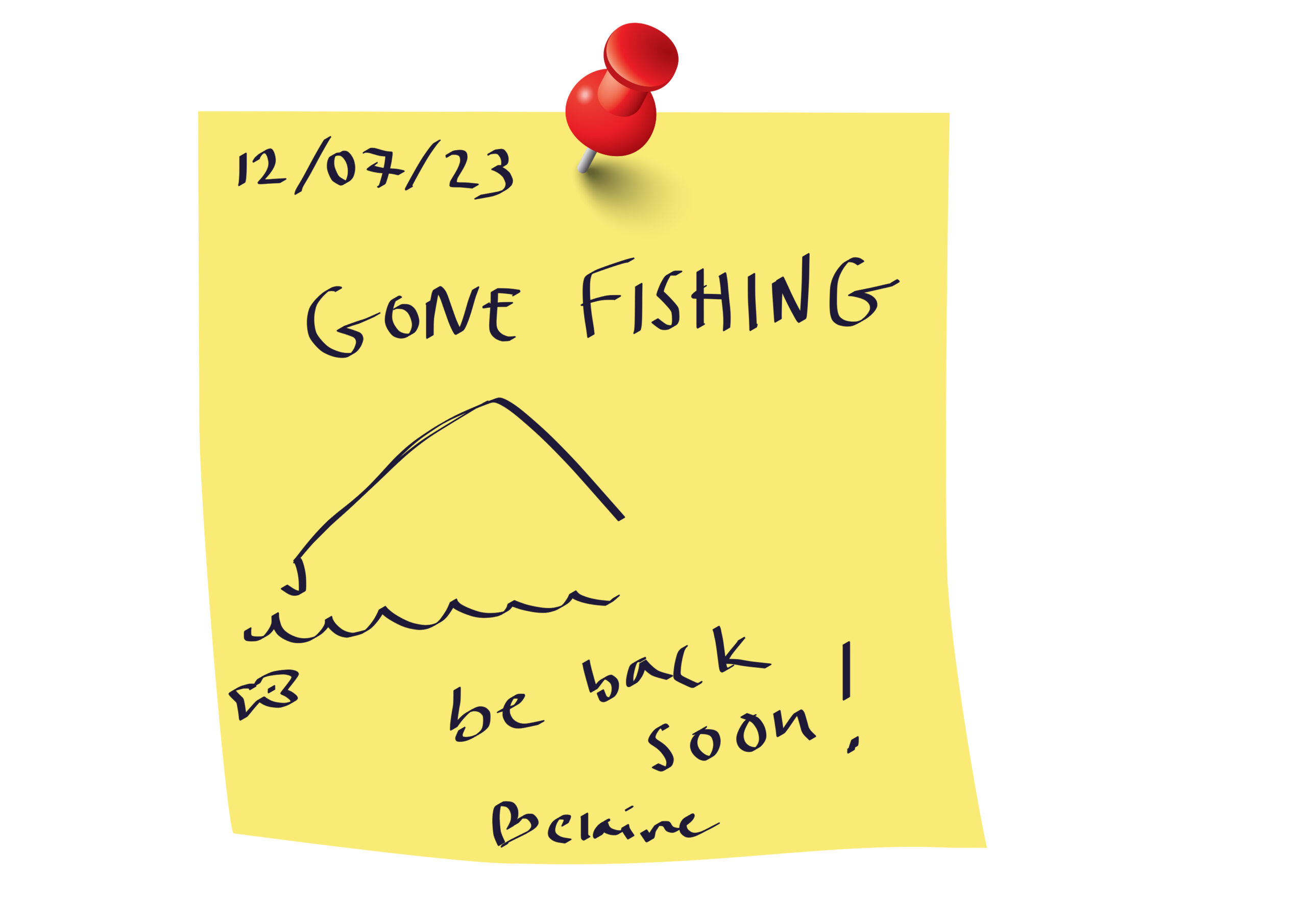 Diary Entry 12-07-23 "Gone Fishing"